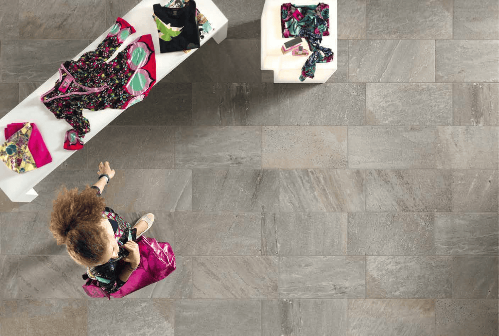Quartz Design Silver R12 Matt Tile 300x605mm