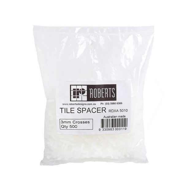 RDXA5010 ROBERTS DESIGN X SHAPE SPACER 3MM*500 BAG