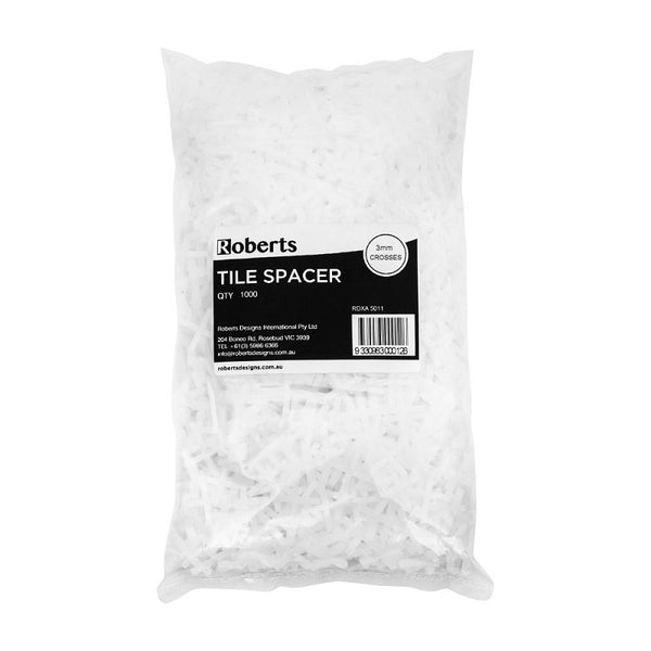 RDXA5011 ROBERTS DESIGN X SHAPE SPACER 3MM*1000 BAG