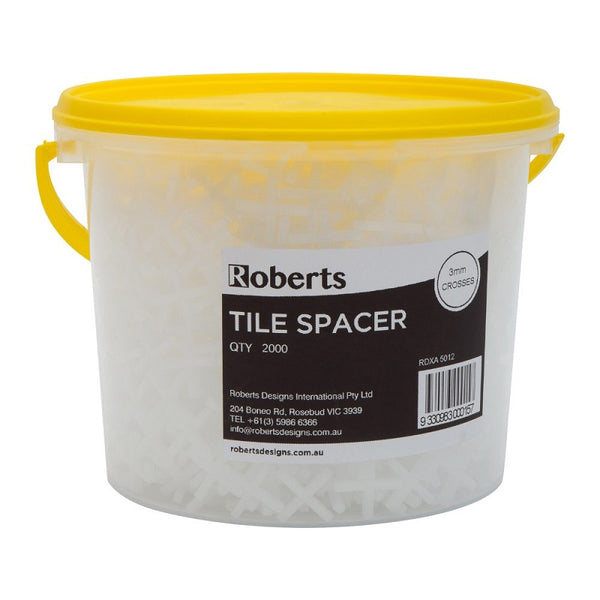 RDXA5012 ROBERTS DESIGN X SHAPE SPACER 3MM*2000 bucket