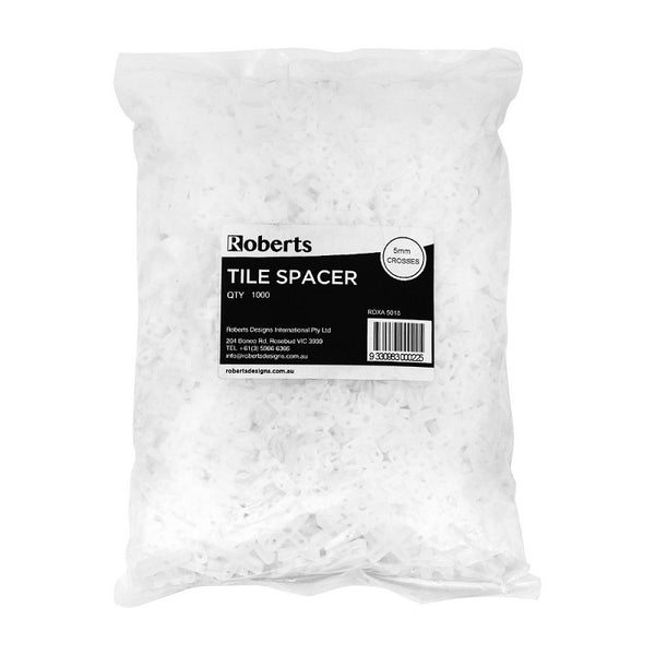 RDXA5018 Roberts Design X Shape Spacer 5MM*1000 Bag