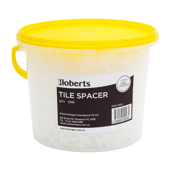 RDXA5020 ROBERTS DESIGN DEEP X SHAPE SPACER 1.5MM*2000 BAG