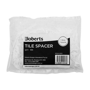 RDXA5029 Roberts Design T Shape Spacer 1.5MM*500 Bag