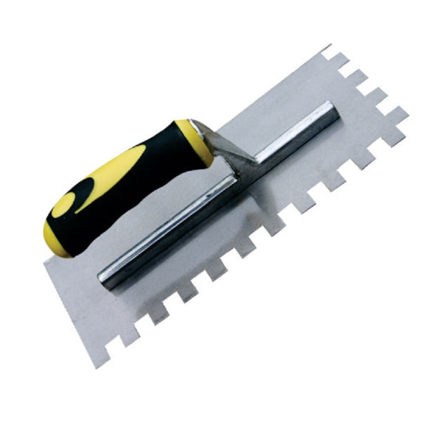 RDXT213 Stainless Steel Square Notched Maxi Grip Trowel 6mm