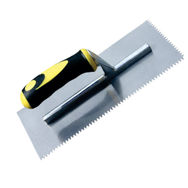 RDXT216b Stainless Steel "V" Notch Maxi Grip Trowel 4mm