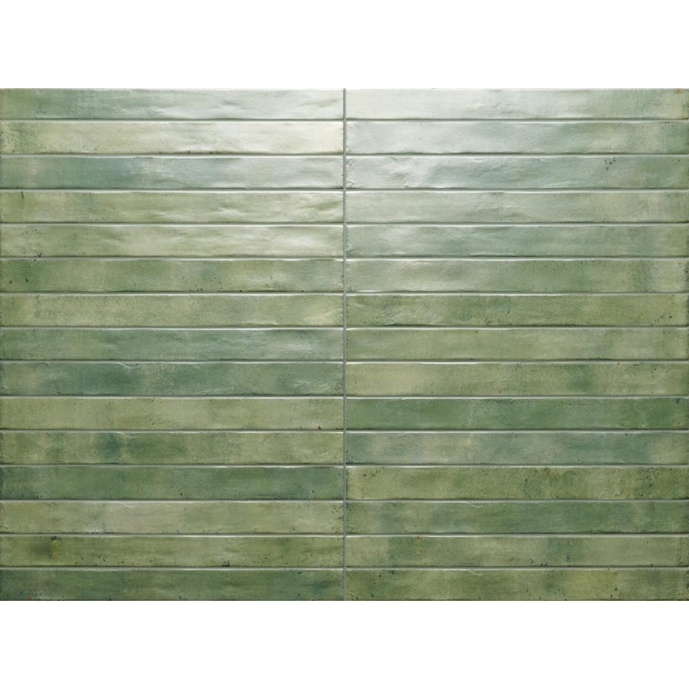 DSS Tile RON0009 GRAFFITI SUBWAY ACQUAMARINE SATIN 48X450MM J92630