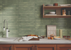 DSS Tile RON0009 GRAFFITI SUBWAY ACQUAMARINE SATIN 48X450MM J92630