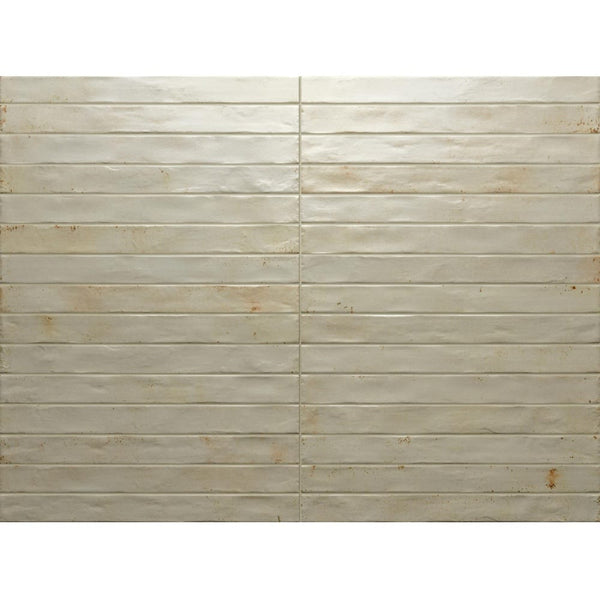 DSS Tile RON0012 GRAFFITI SUBWAY IVORY SATIN 48X450MM J92635