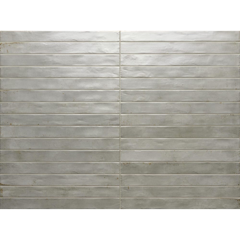 DSS Tile RON0015 GRAFFITI SUBWAY LIGHT GREY SATIN 48X450MM J92636