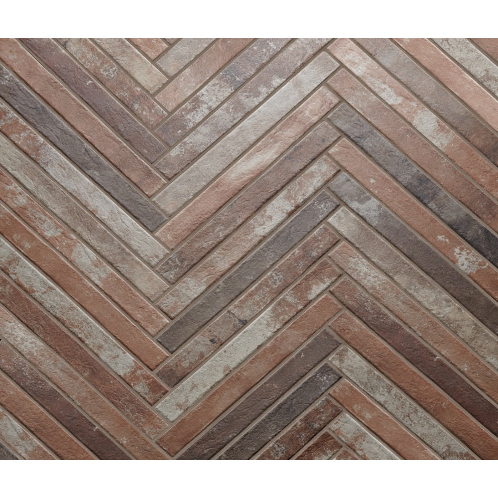 RON0016 HARLEM RED BRICK SUBWAY 48X450MM J92496