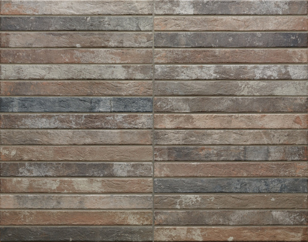 RON0018 HARLEM MULTICOLOR BRICK SUBWAY 48X450MM J92494