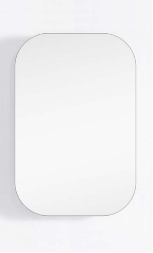 RSH-6090MB Eric Collection 600X900x155MM Matt Black SHAVING CABINET