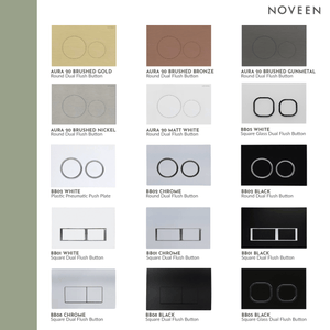 Noveen Toilets V7201 — PARIS SMART Rimless Wall Hung Toilet Suite