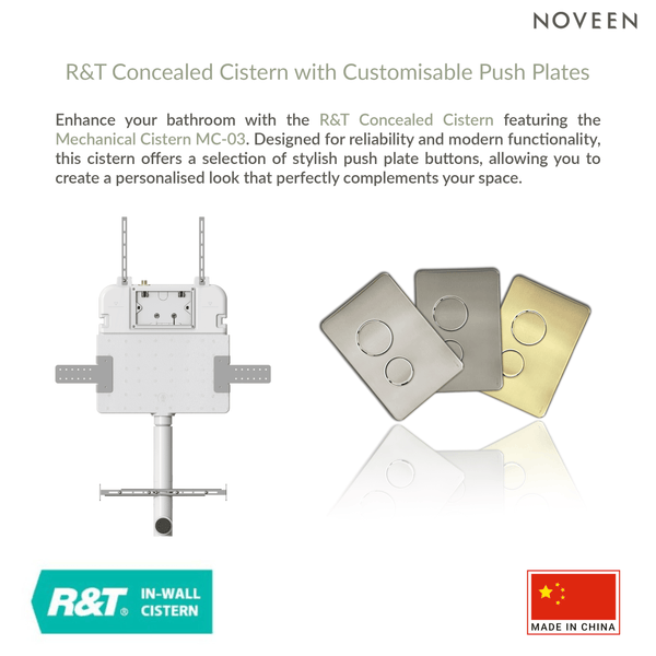 Noveen Toilets T1003D – MILAN R&T Package