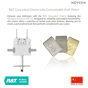 Noveen Toilets T1003D – MILAN Geberit Package