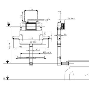 Noveen Toilets MC-03 — R&T Mechanical Cistern (For Floor Pan)