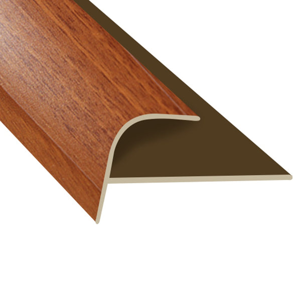 Timber Flooring Metal Senior Stair Trim - REDWOOD