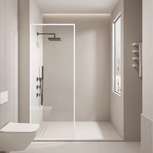 Rita Series Fully Framed Walk in Panel - Chrome