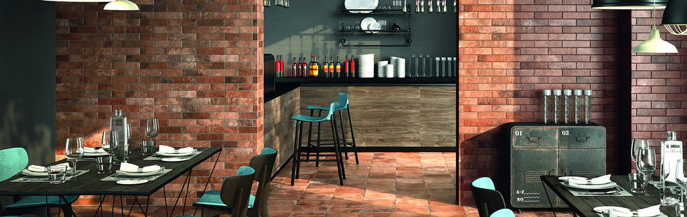 Materia Brick Rosso Matt 60x250mm