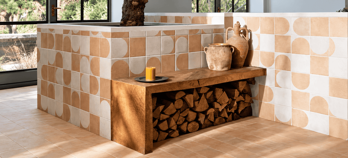 Atlas Cotto Decor Matt Subway Tile 150x150mm