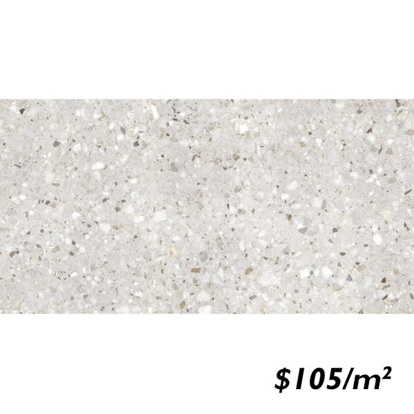 SAI0009 FRAMMENTA TERRAZZO PERLA POLISH RECT 300X600MM