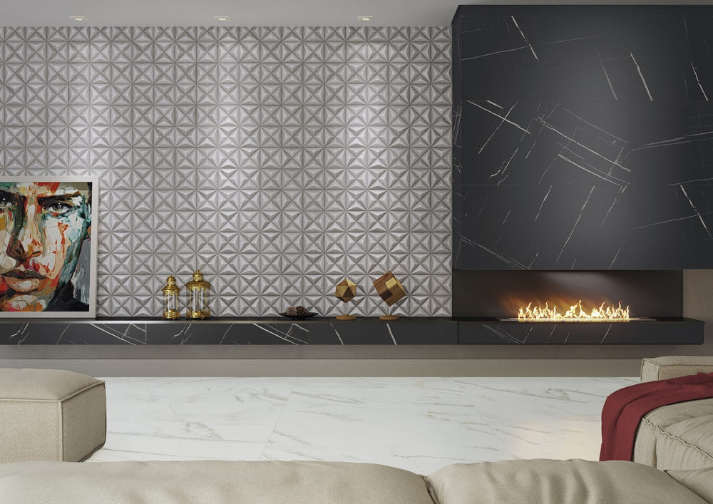 SENGY310 60616 SENSORIAL DIAMOND GREY MATT 333X1000MM