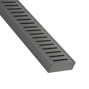 Lauxes Showers Gunmetal Standard Floor Grate (SFG23) 5600x70x23mm