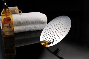 ZENMO Showers SH RS250 DOCCIA RD Shower Head, 6mm Thick, Laser Welded (250mm)
