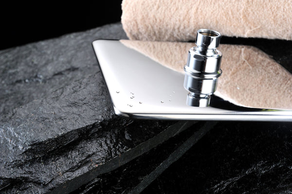 ZENMO Showers SH SQ250 DOCCIA SQ Shower Head, 6mm Thick, Laser Welded (250x250mm)