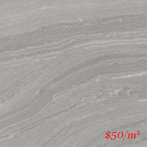 SHA LGY60L SHADOW LT GREY 600X600MM LAPPATO