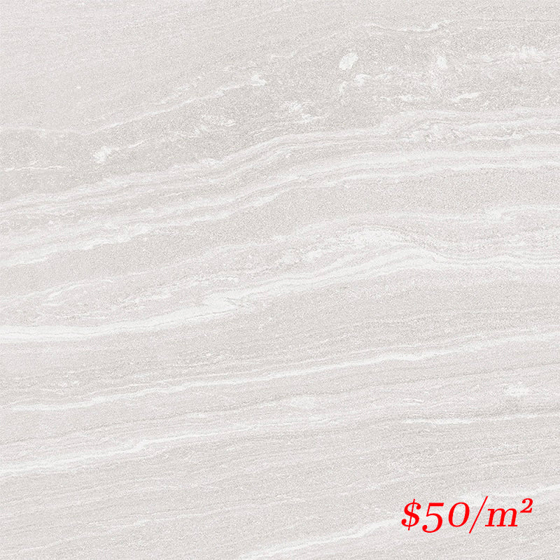 SHA WHT60MS SHADOW WHITE 600X600MM P4 MATT SMOOTH GRIP