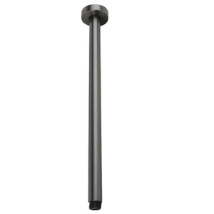 SH G009GM NIXON Round Ceiling dropper 40cm Gun Metal finish