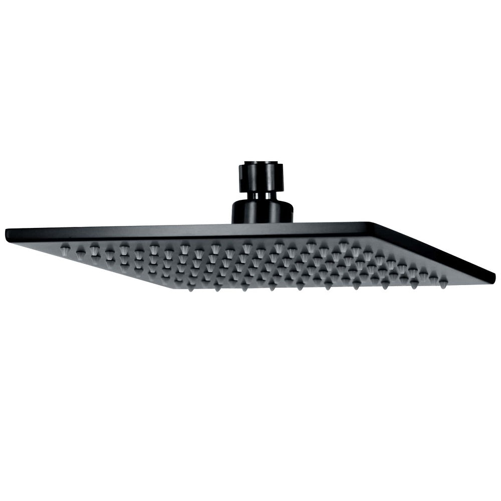 SH SQ08BK ACQUA BLACK Shower Head (195x195mm)