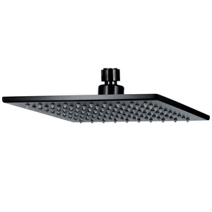 SH SQ08BK ACQUA BLACK Shower Head (195x195mm)