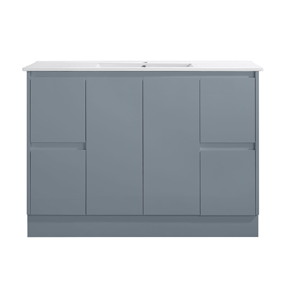 SK7-1200WGM Sammy Collection Vanity 1200mm - Matt Grey Single Bowl / Double Bowls