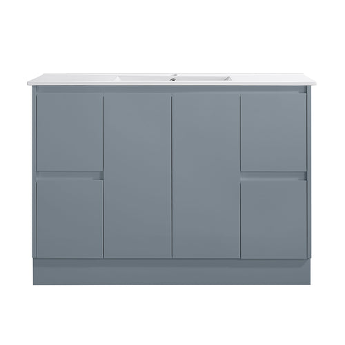 SK7-1200WGM Sammy Collection Vanity 1200mm - Matt Grey Single Bowl / Double Bowls