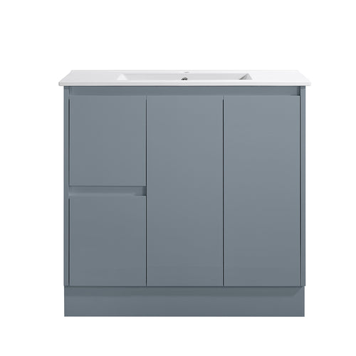 SK7-900WGM Sammy Collection Vanity 900mm - Matt Grey Single Bowl