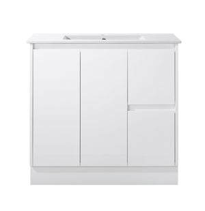 Avia Vanities SK7-900W Sammy Collection Vanity 900mm - Gloss White Single Bowl