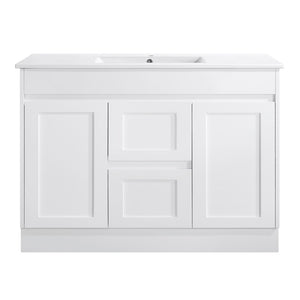 SK76-1200W Quinn Collection Vanity 1200mm - Gloss White Single Bowl / Double Bowls