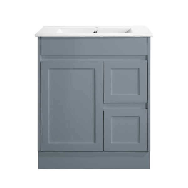 SK76-750WGM Quinn Collection Vanity 750mm - Matt Grey Single Bowl