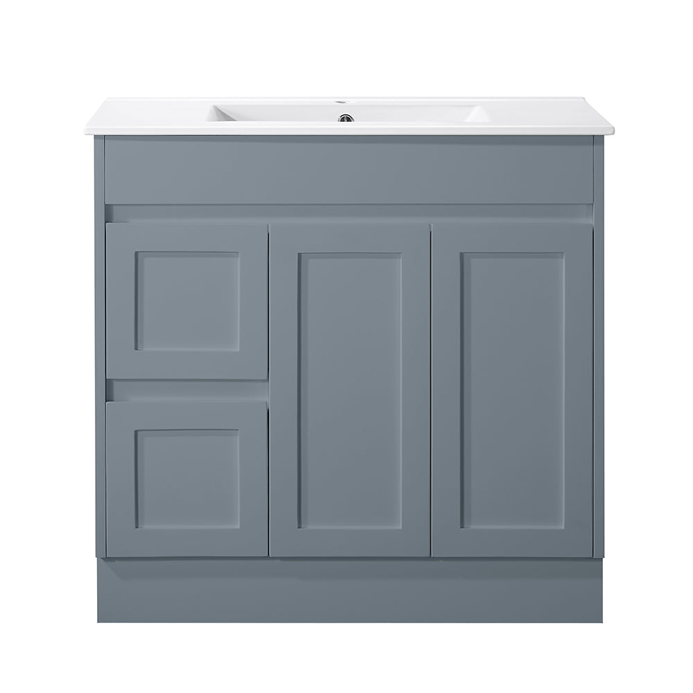 SK76-900WGM Quinn Collection Vanity 900mm - Matt Grey Single Bowl