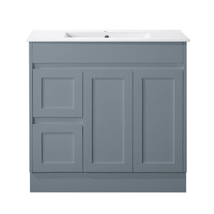 SK76-900WGM Quinn Collection Vanity 900mm - Matt Grey Single Bowl