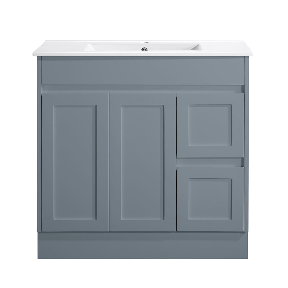 SK76-900WGM Quinn Collection Vanity 900mm - Matt Grey Single Bowl