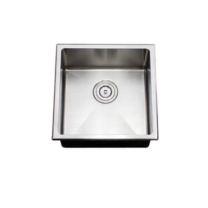 ZENMO Sinks SS 4545R IMPACT COUNTERTOP SINK Capacity: 32L