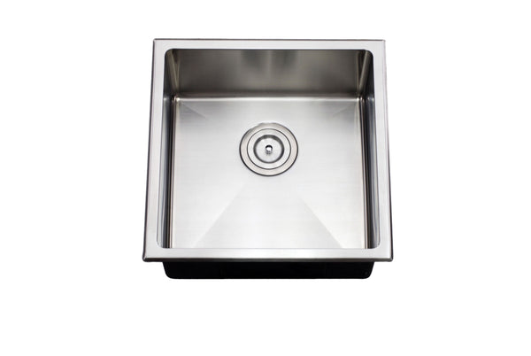 ZENMO Sinks SS 4545R IMPACT COUNTERTOP SINK Capacity: 32L