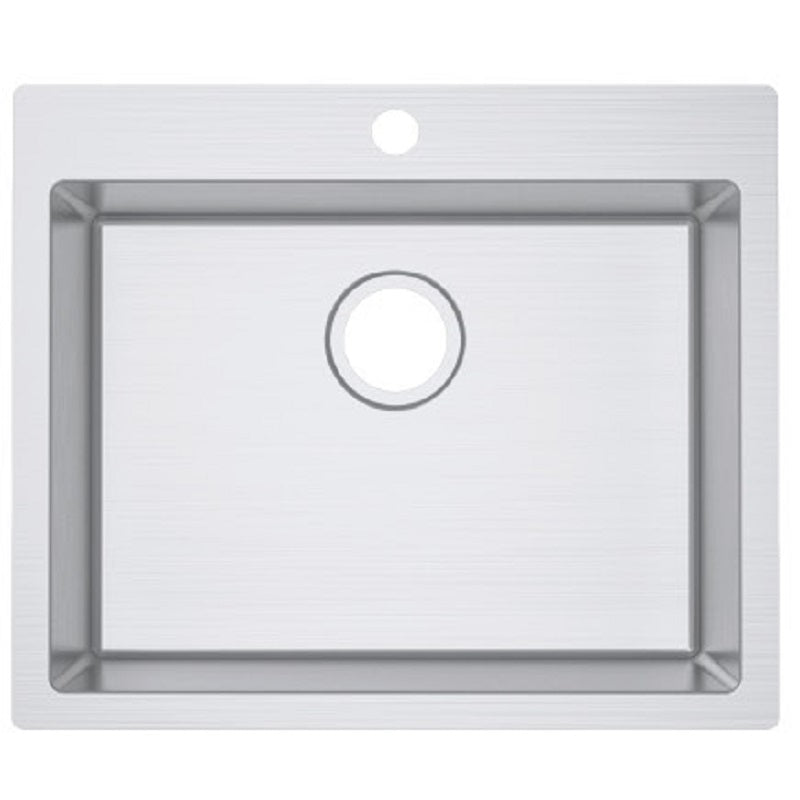 SS 6051 IMPACT COUNTERTOP SINK WITH TAP HOLE