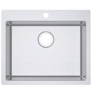 SS 6051 IMPACT COUNTERTOP SINK WITH TAP HOLE