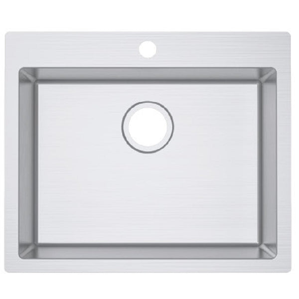 SS 6051 IMPACT COUNTERTOP SINK WITH TAP HOLE