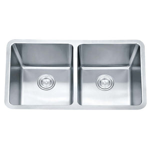 SS 7946A IMPACT UNDERMOUNT DOUBLE SINK Capacity: 2x32L