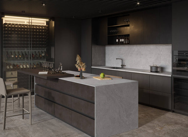 Tempest Collection - SST06 Sand Grey 3200x1600x12mm Matt Finish